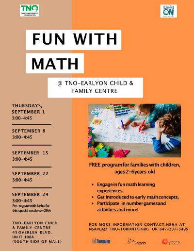 Fun with math poster sept
