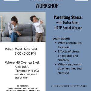 Parent Group - Parenting Stress November 2 2022