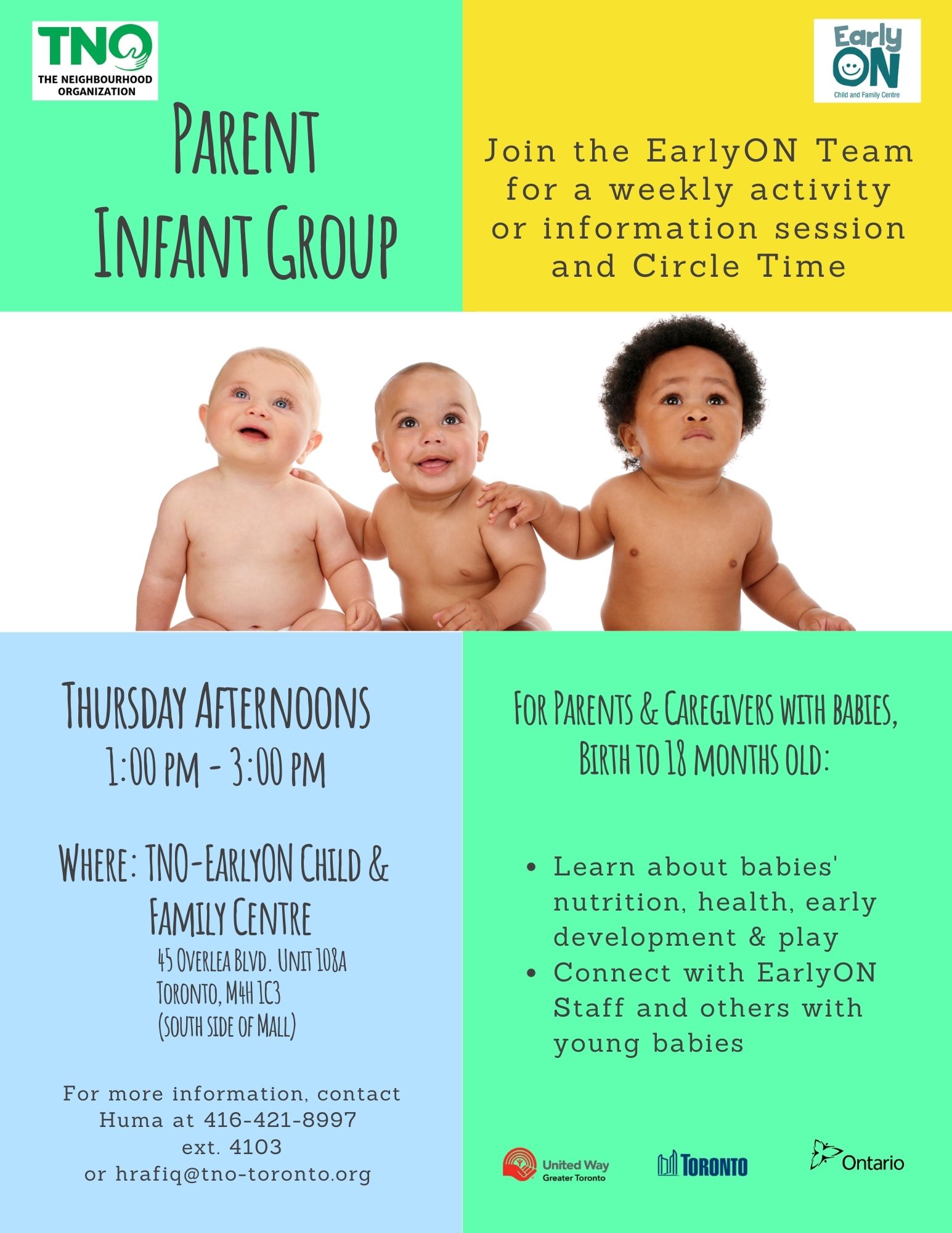 Parent Infant Group January 2023