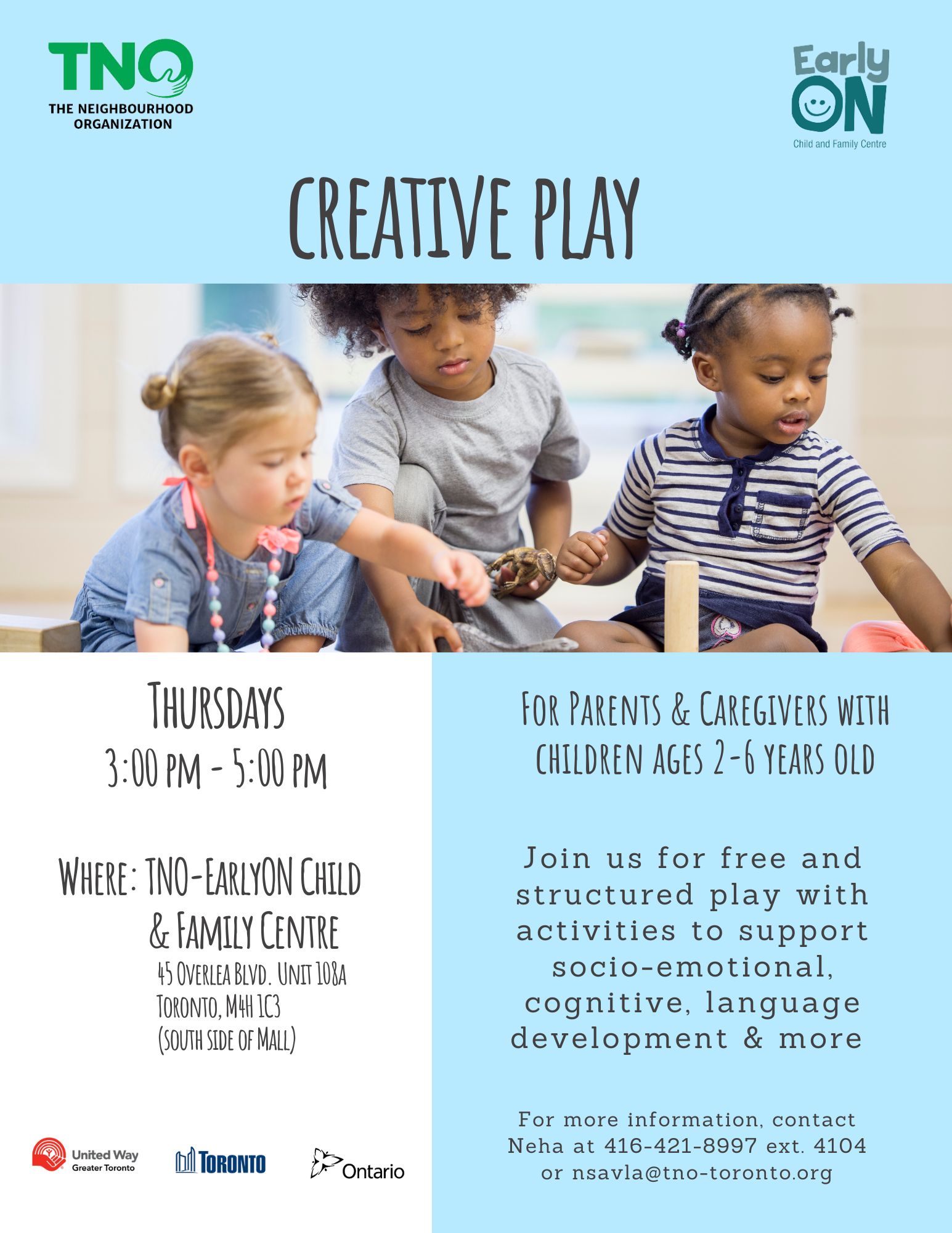 Creative Play March 2023