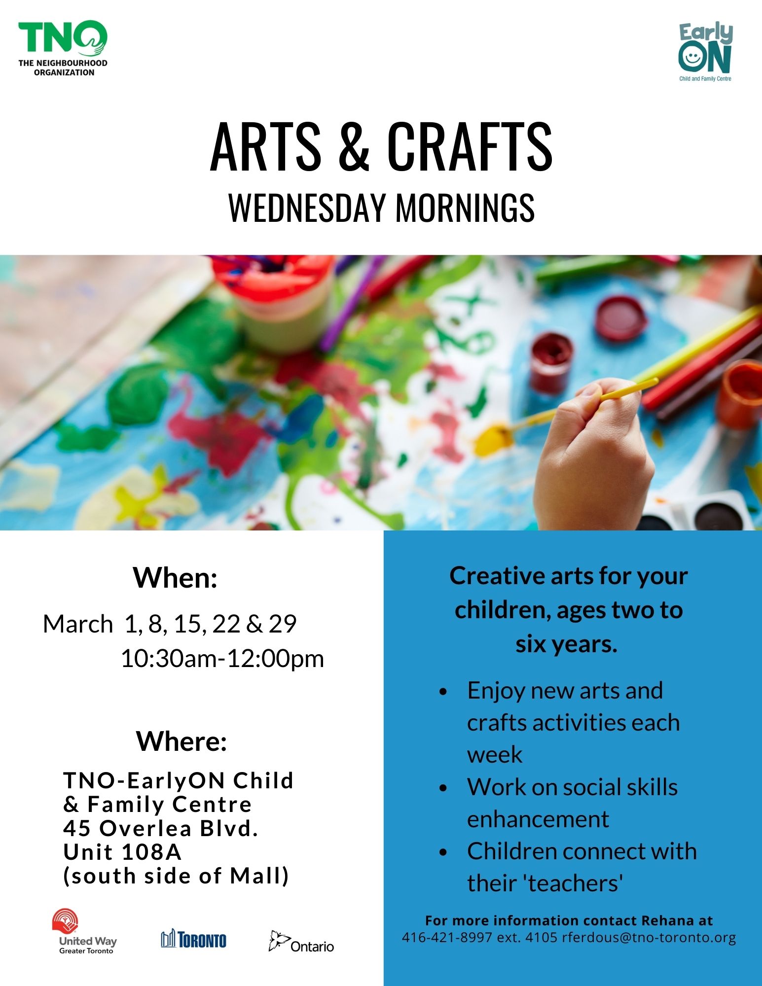 Arts & Crafts March 2023