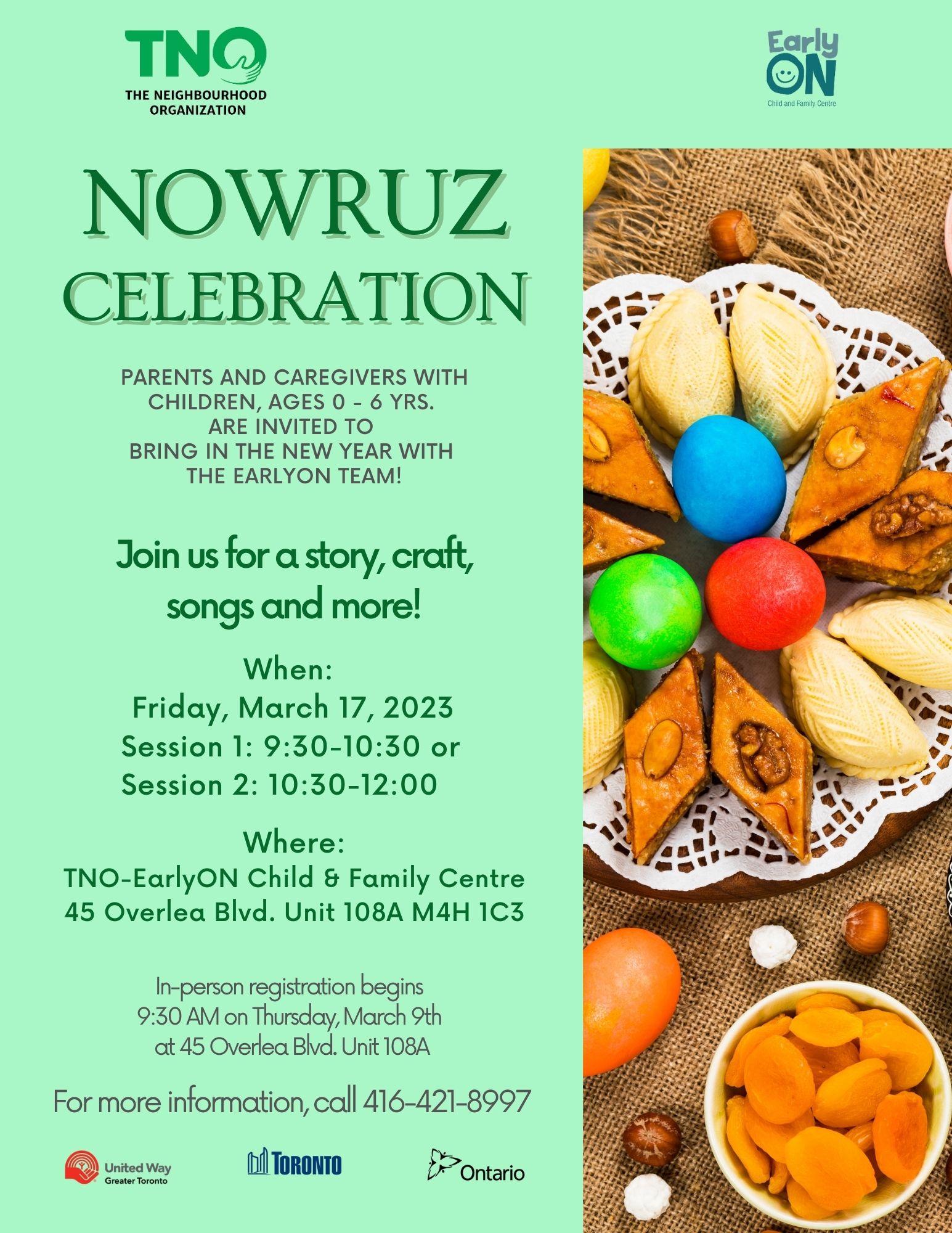 Nowruz Event March 17 2023