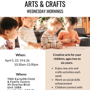 Arts & Crafts Wednesdays April 2023