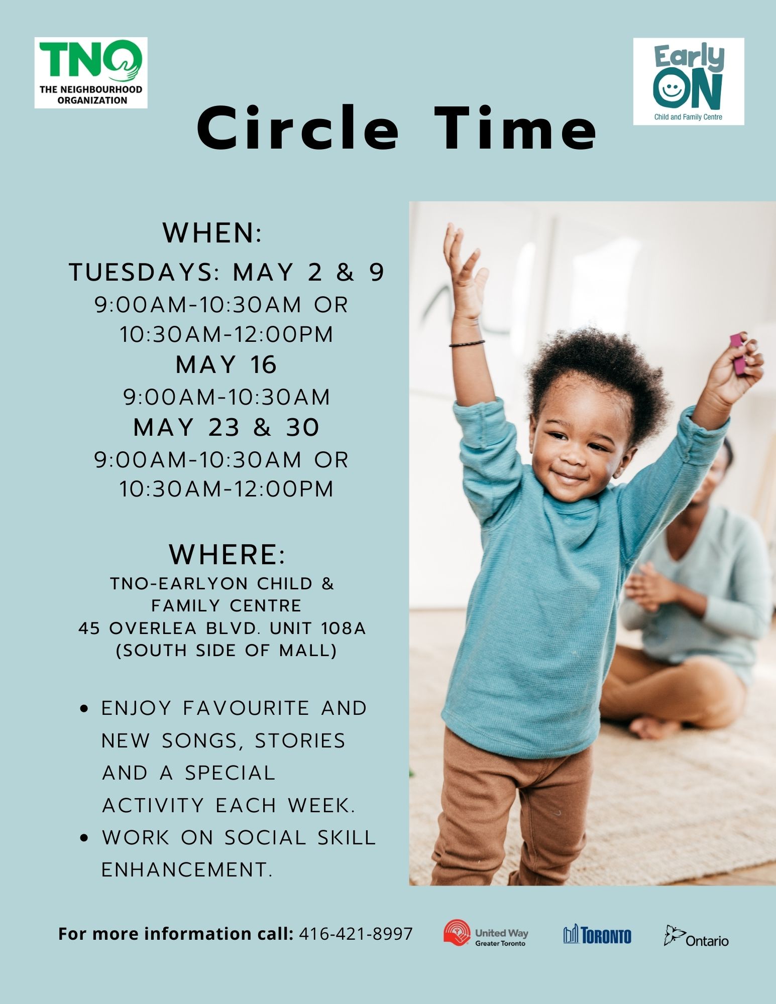 Circle Time - Tuesday May 2023