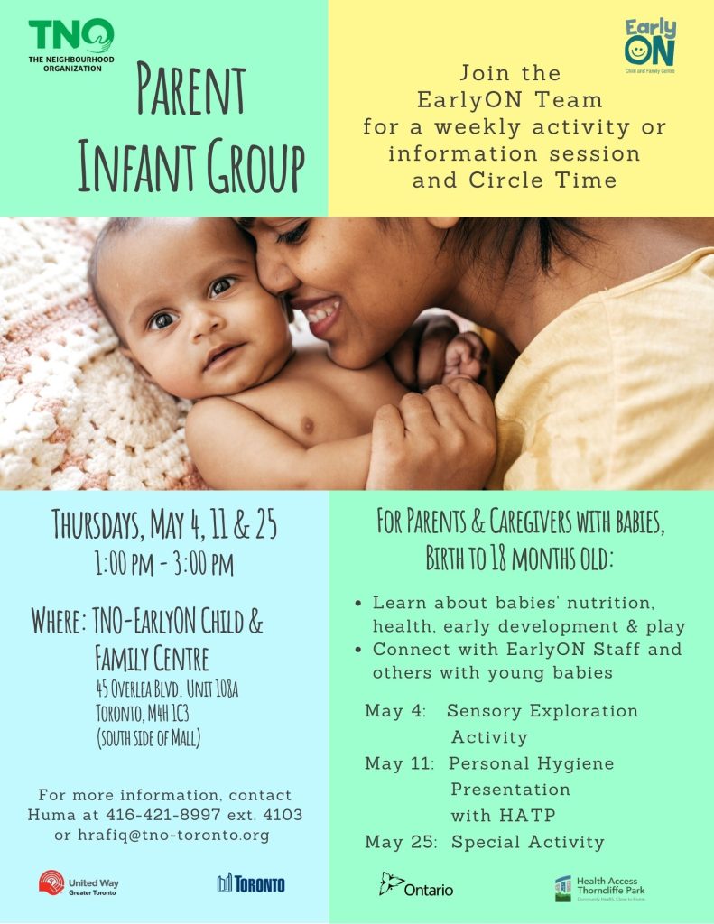 Parent Infant Group May 2023