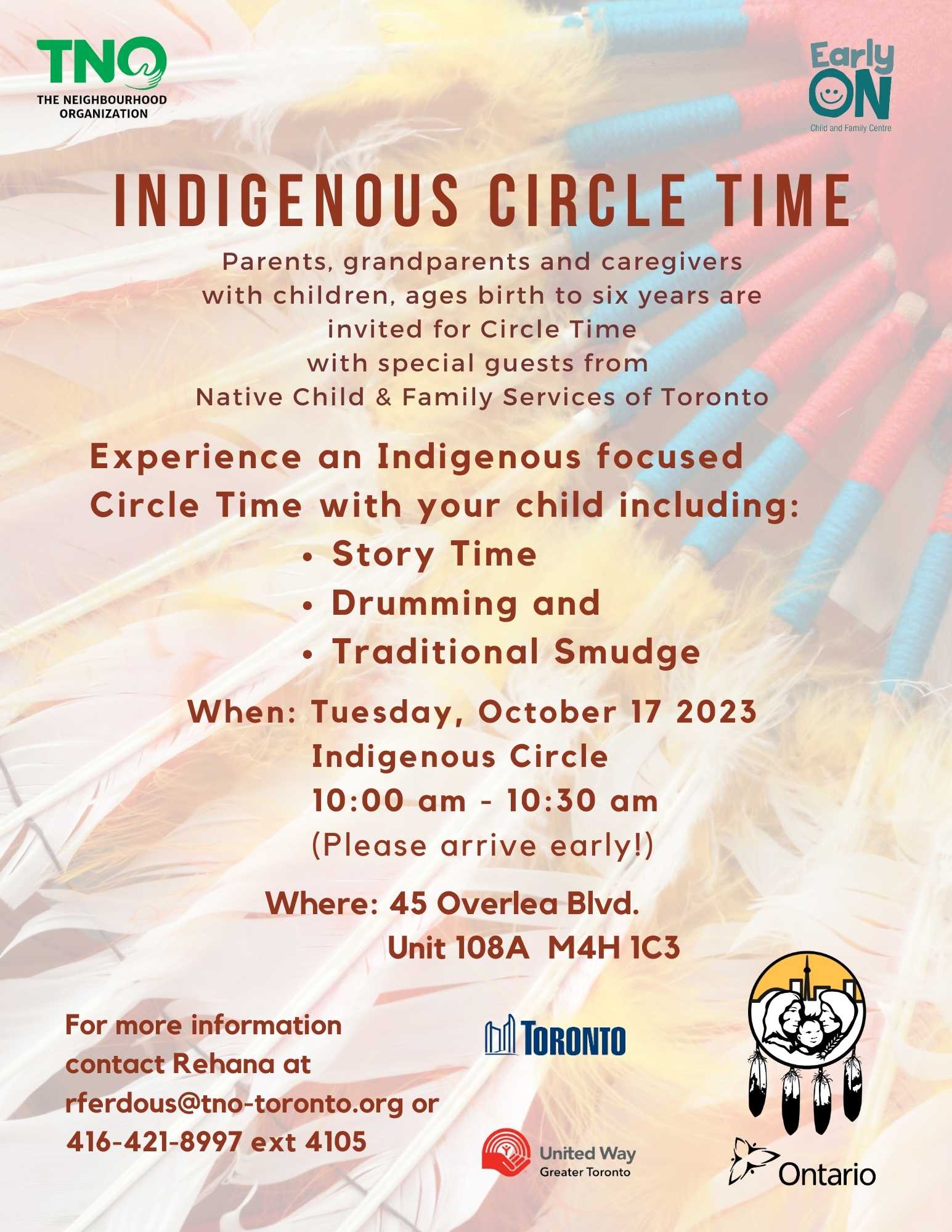 Indigenous Circle Time