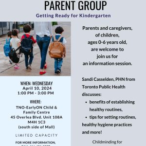 Parent Group - Getting Ready for School