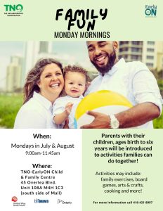 Family Fun - July & August